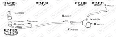 Exhaust System Toyota PROACE Van