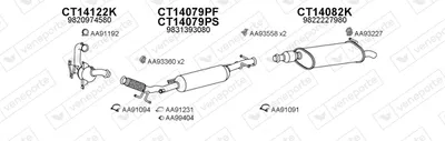 Exhaust System Toyota PROACE Van · Toyota PROACE Bus · Toyota PROACE Platform/Chassis