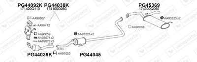 Exhaust System Toyota AYGO
