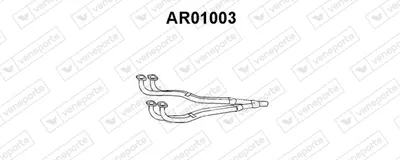 Exhaust Pipe Alfa Romeo 33 Sportwagon