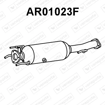 Soot/Particulate Filter, exhaust system Alfa Romeo 147 · Alfa Romeo GT