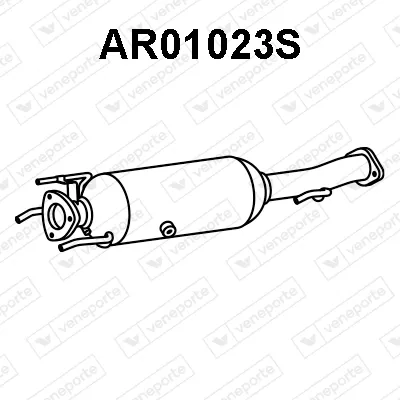 Soot/Particulate Filter, exhaust system Alfa Romeo 147 · Alfa Romeo GT