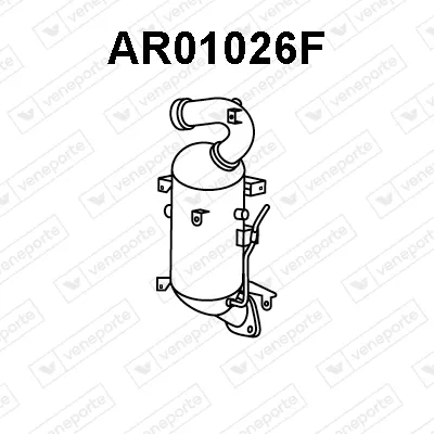 Soot/Particulate Filter, exhaust system Alfa Romeo 159 · Alfa Romeo BRERA · Alfa Romeo 159 Sportwagon