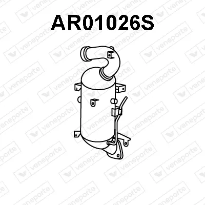 Soot/Particulate Filter, exhaust system Alfa Romeo 159 · Alfa Romeo BRERA · Alfa Romeo 159 Sportwagon