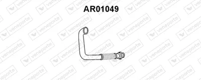 Exhaust Pipe Alfa Romeo 164