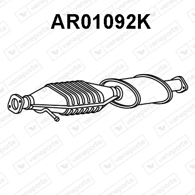 Catalytic Converter Alfa Romeo 156 · Alfa Romeo 156 Sportwagon · Alfa Romeo 147
