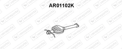 Catalytic Converter Alfa Romeo 166 · Lancia KAPPA · Lancia KAPPA SW