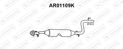 Catalytic Converter Alfa Romeo 33 · Alfa Romeo 33 Sportwagon
