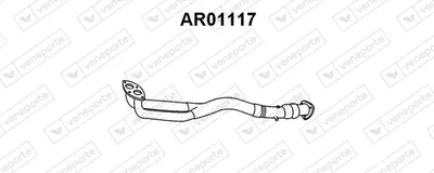 Exhaust Pipe Alfa Romeo 145 · Alfa Romeo 155 · Alfa Romeo 146
