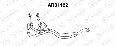 Exhaust Pipe Alfa Romeo 145 · Alfa Romeo 146
