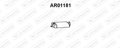 Centre Muffler Alfa Romeo 145 · Alfa Romeo 155 · Alfa Romeo 146
