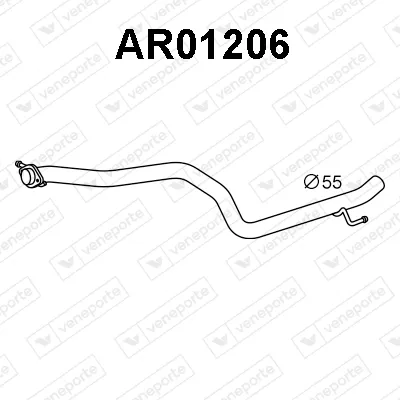 Exhaust Pipe Alfa Romeo 147