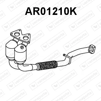Catalytic Converter Alfa Romeo 156 · Alfa Romeo 156 Sportwagon · Alfa Romeo 147