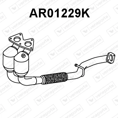 Catalytic Converter Alfa Romeo 156 · Alfa Romeo 156 Sportwagon · Alfa Romeo 147