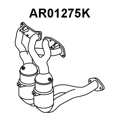 Catalyst elbow admission VENEPORTE AR01275K
