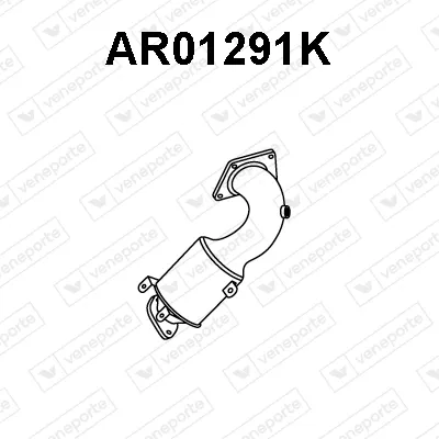 Catalytic Converter Alfa Romeo MITO