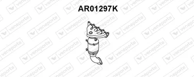 Manifold Catalytic Converter Alfa Romeo MITO · Fiat PUNTO EVO · Fiat DOBLO Bus