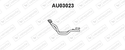 Exhaust Pipe Audi 80 B2 Saloon · Vw PASSAT B2 · Vw PASSAT B1 Variant