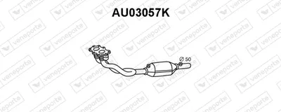 Catalytic Converter Audi A3 · Vw GOLF IV