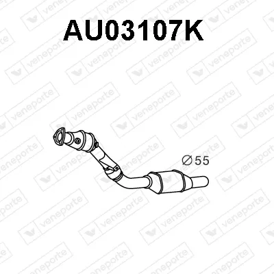 Catalytic Converter Audi A4 B7 · Audi A4 B7 Avant