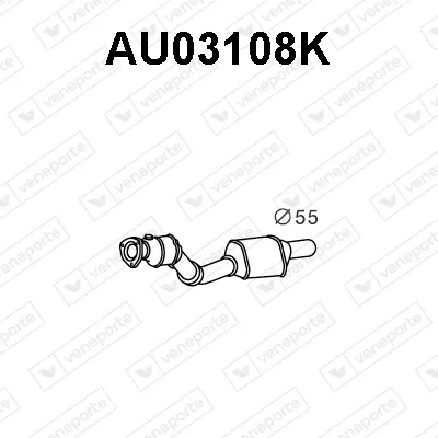 Catalytic Converter Audi A4 B7 · Audi A4 B7 Avant