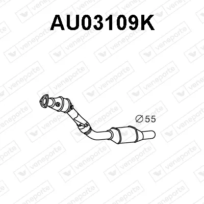 Catalytic Converter Audi A4 B7 · Audi A4 B7 Avant