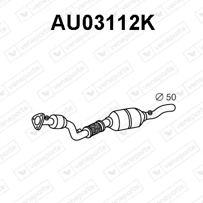Catalytic Converter Audi A6 C5 · Audi A6 C5 Avant