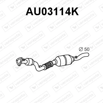 Catalytic Converter Audi A6 C5 Avant