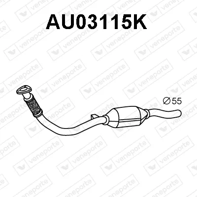 Catalytic Converter Audi A6 C5 · Audi A6 C5 Avant · Skoda SUPERB I