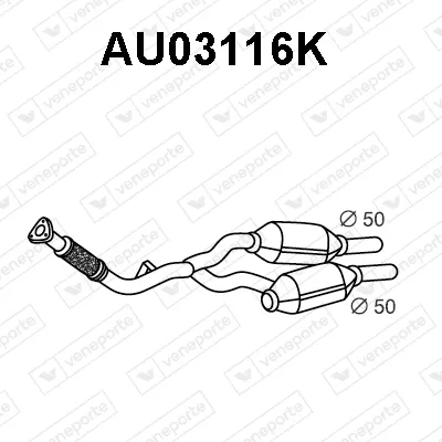 Catalytic Converter Audi A6 C5 · Audi A6 C5 Avant · Audi ALLROAD C5