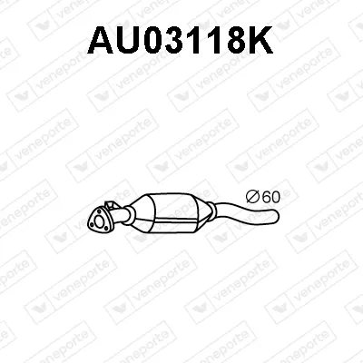Catalytic Converter Audi A8 D2