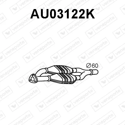 Catalytic Converter Audi A8 D2