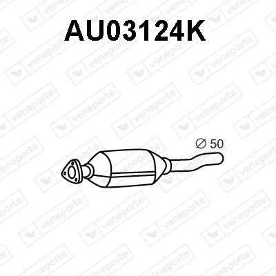 Catalytic Converter Audi A2