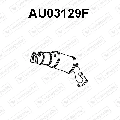 Soot/Particulate Filter, exhaust system Audi A5 · Audi A4 B8 · Audi A4 B8 Avant