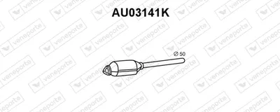 Catalytic Converter Audi A6 C4 · Audi A6 C4 Avant