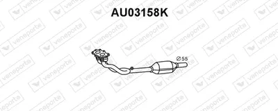 Catalytic Converter Audi A3 · Seat TOLEDO II · Seat LEON