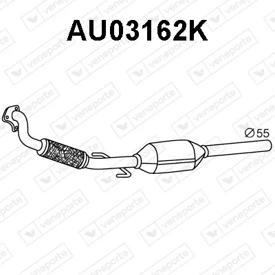 Catalytic Converter Audi A3 · Seat TOLEDO II · Seat LEON