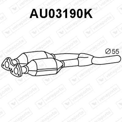 Catalytic Converter Audi A3 · Vw BORA I · Vw BORA Variant