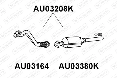 Catalytic Converter Audi A4 B5 · Audi A4 B5 Avant · Vw PASSAT B5