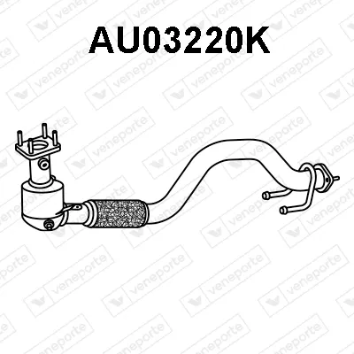 Catalytic Converter Audi A3 · Audi A3 Sportback · Vw GOLF V