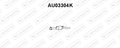 Catalytic Converter Audi 80 B4 Saloon · Audi 80 B4 Avant · Audi 80 B3 Saloon