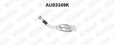Catalytic Converter Audi A6 C5 · Audi A6 C5 Avant