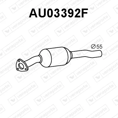 Soot/Particulate Filter, exhaust system Audi A6 C6 · Audi A6 C6 Avant · Audi A6 Allroad C6