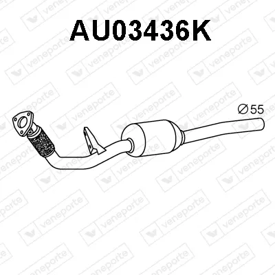Catalytic Converter Audi A6 C6 · Audi A6 C6 Avant