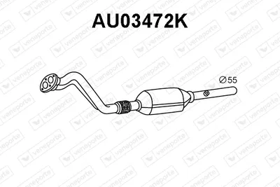 Catalytic Converter Audi A4 B5 · Audi A4 B5 Avant