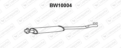 Front Muffler Bmw 3