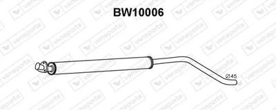 Front Muffler Bmw 1502-2002