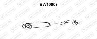 Front Muffler Bmw 3