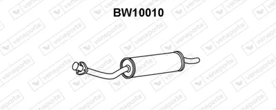 Rear Muffler Bmw 3
