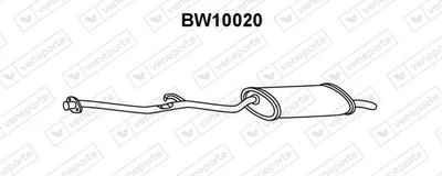 Rear Muffler Bmw 3 · Bmw 3 Touring